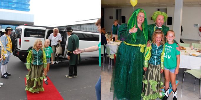 Puck lach voor een dag