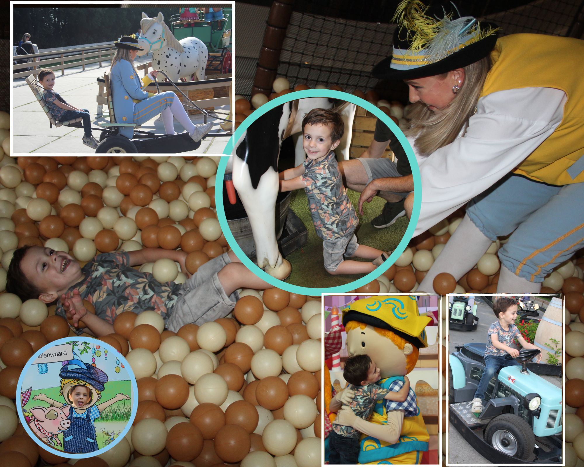 Zeb collage wensweekend lach voor een dag