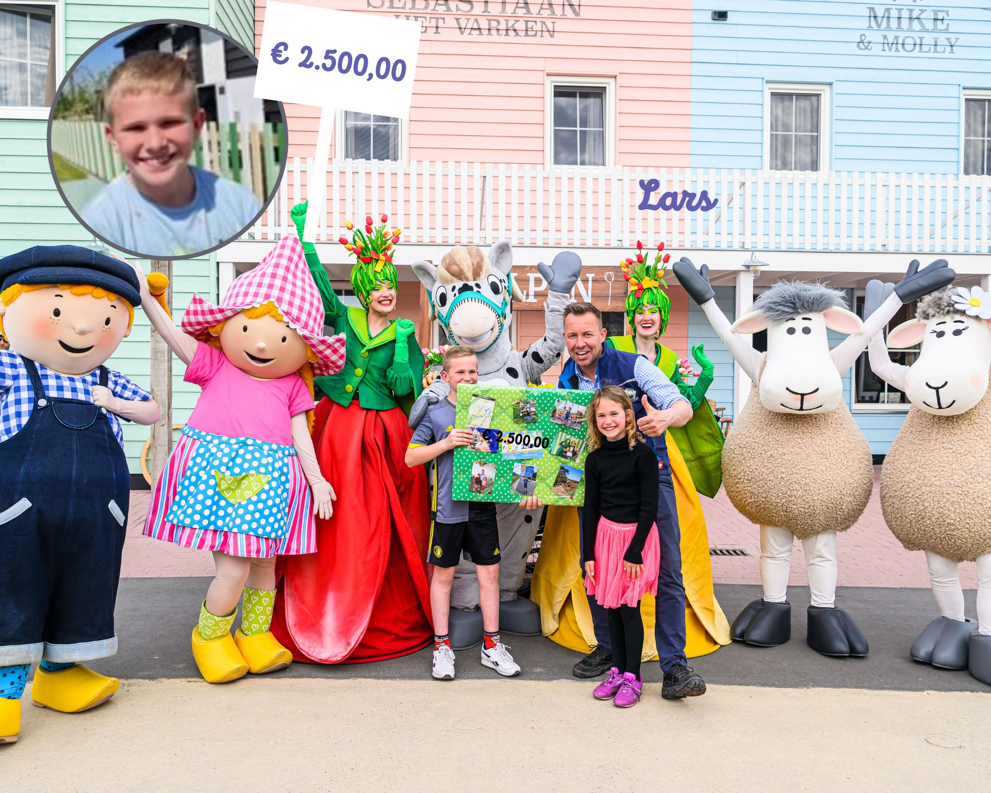 lachvoor een dag fotocollage Lars 11