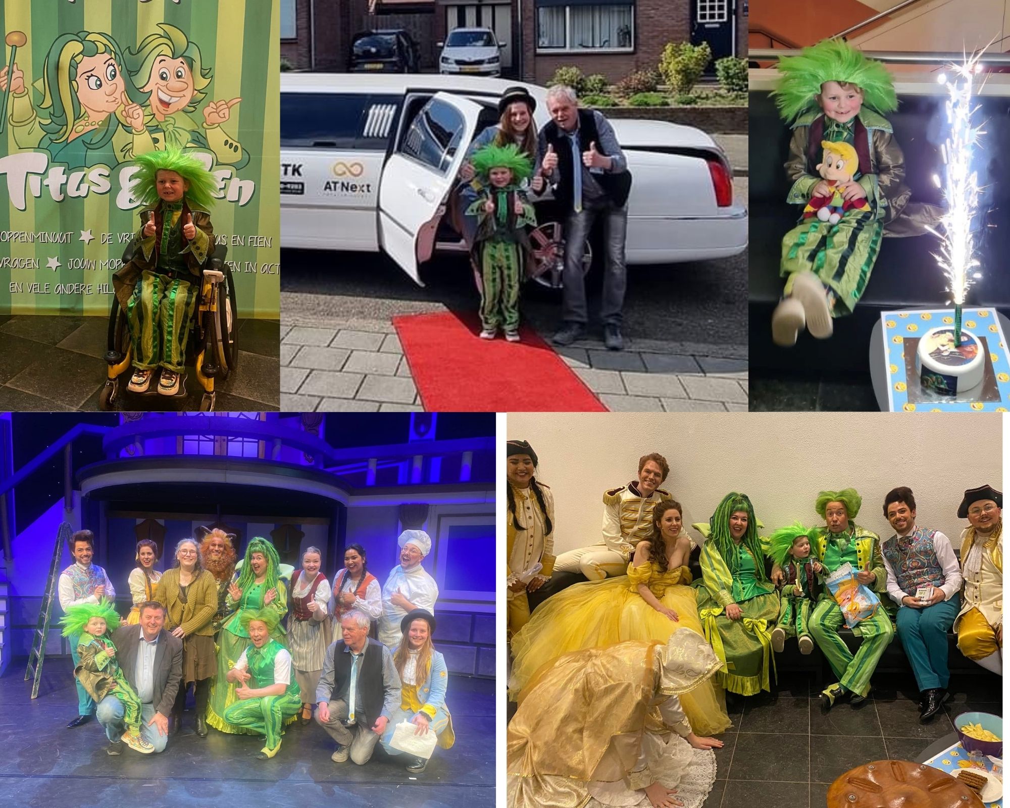 lachvoor een dag fotocollage Lucas