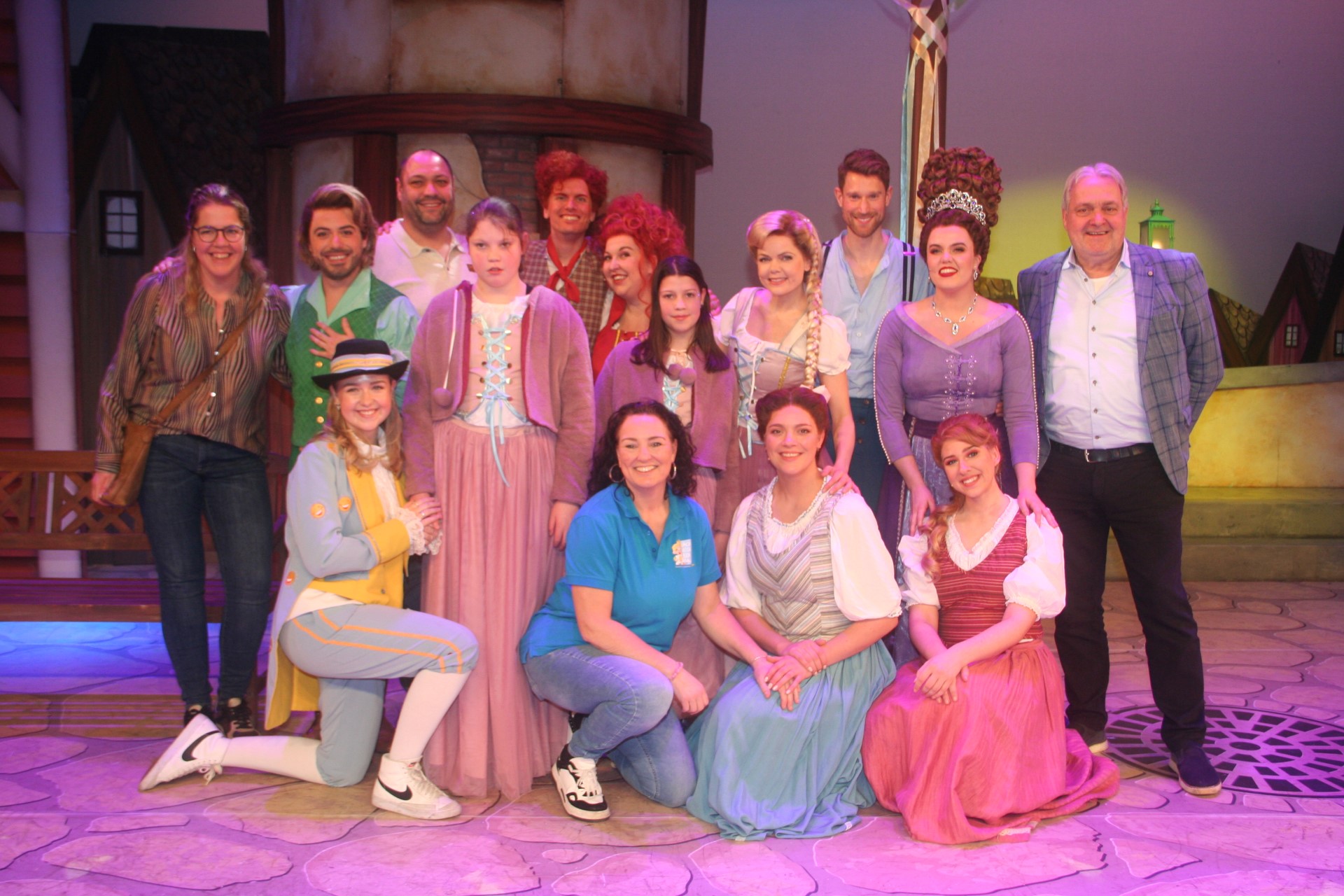 nova en Roos 1 lach voor een dag