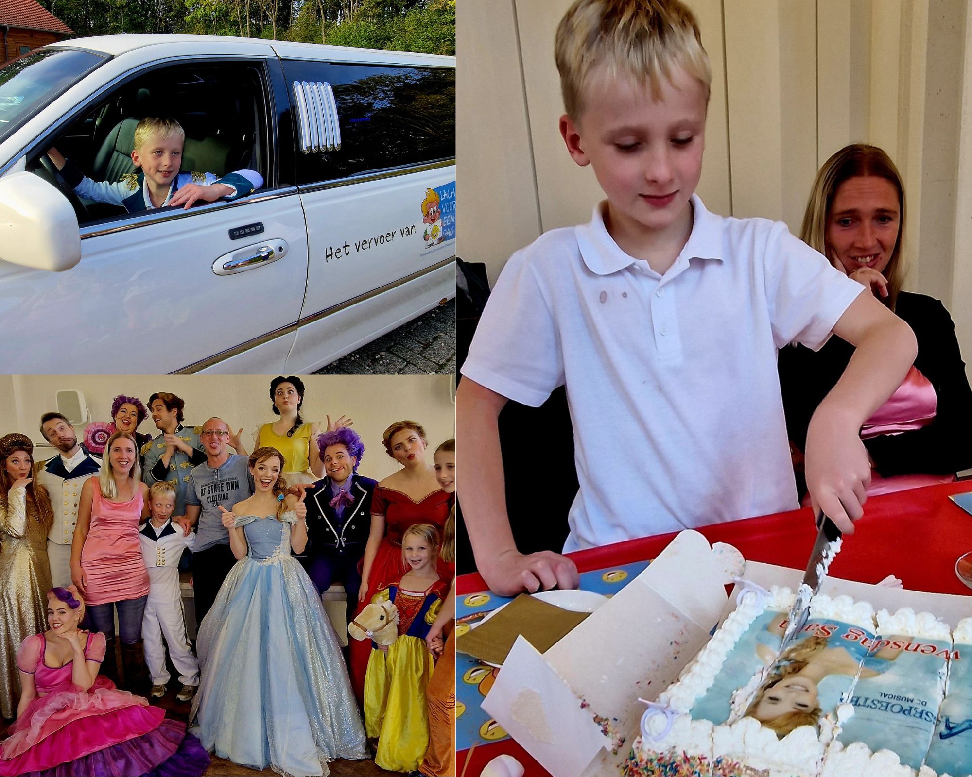 wensdag Sam Lach voor een Dag collage